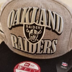 Oakland Raiders New Era Snap Back Hat